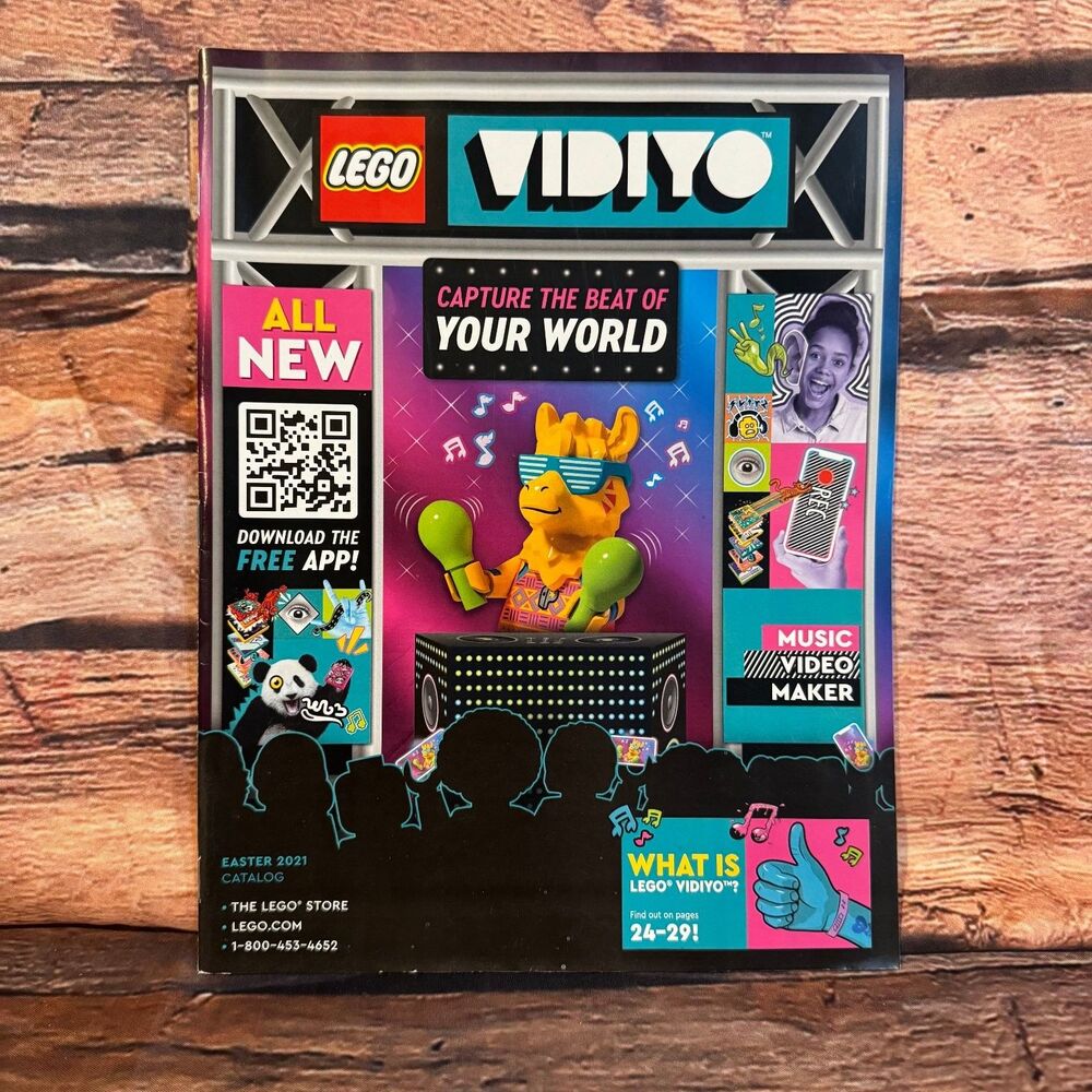 LEGO Catalog Easter 2021 Magazine Vidiyo Porsche 911 Targa Turbo LEGO Store